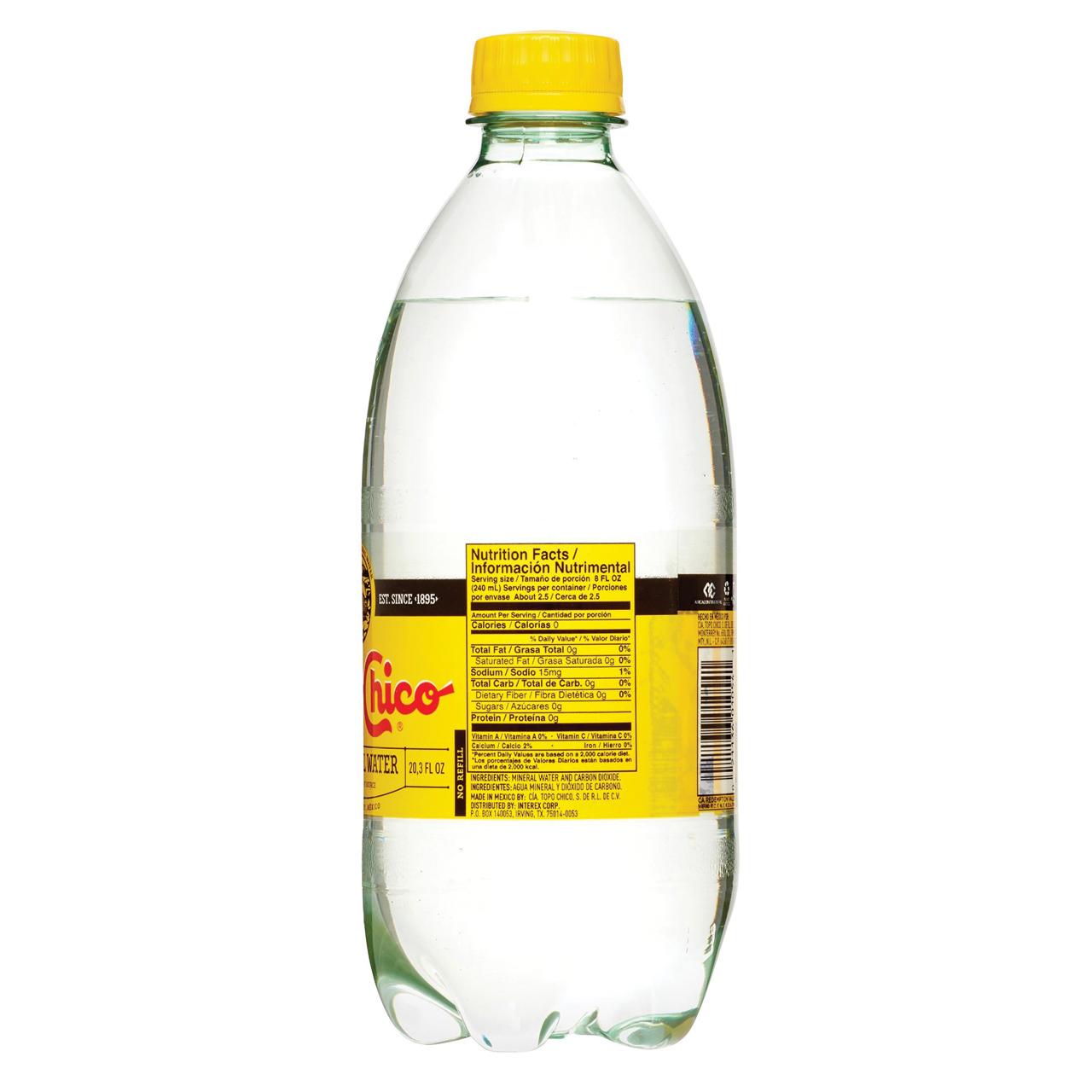 Topo Chico Sparkling Mineral Water 20.3oz Bottle Cloverkey Hospital